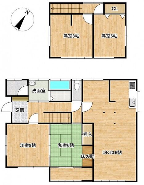 間取り：308000178536