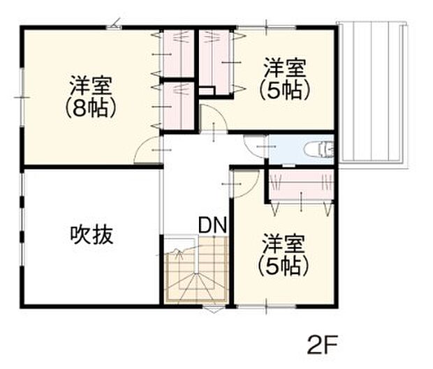 ～無駄のない3ＬＤＫプランを採用～ ・最も数の多い4ＬＤＫでは意外と部屋を持て余してしまう方に人気の3ＬＤＫを採用。 ・ＤＩＮＫＳ世帯の方、お子様が独立されたご夫婦にも人気の間取りです。 