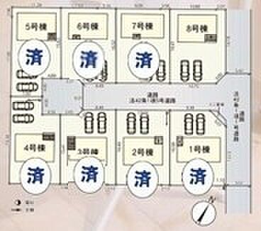～カースペース2台以上確保～ ・各棟カースペースが2台以上ございますので、車通勤の方にもお勧めのプランとなっております。 ・余裕の敷地で余裕のある新生活をお過ごしいただけます。 