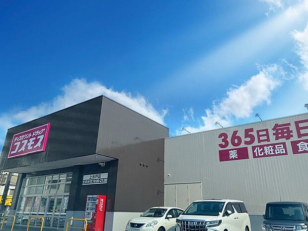 ドラッグコスモス上水戸店(600m)