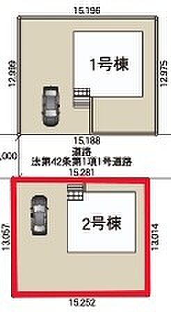 ～カースペースもしっかり確保～ ・各棟敷地内にカースペースをご用意しておりますので、お車をご利用の方にもお勧めです。 ・カースペースのサイズなど、ご内覧の際に合わせてご確認くださいませ。 