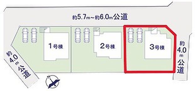 ~カースペース2台分ご用意~ ・2台分のカースペースがございますので、車通勤の方やご来客の多い方にもお勧めのお住まいです。 ・余裕の敷地で余裕の新生活をお過ごしいただけます。