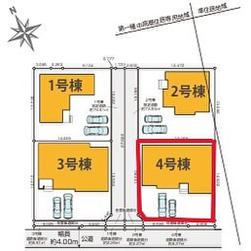 ~カースペース2台確保~ ・各棟カースペースが2台ございますので、車通勤の方にもお勧めのプランとなっております。 ・余裕の敷地で余裕のある新生活をお過ごしいただけます。