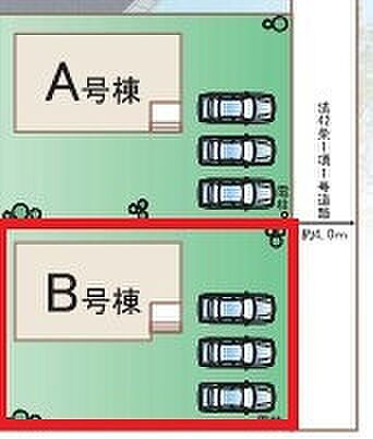 ~カースペース3台分ご用意~ ・3台分のカースペースがございますので、車通勤の方やご来客の多い方にもお勧めのお住まいです。 ・余裕の敷地で余裕の新生活をお過ごしいただけます。