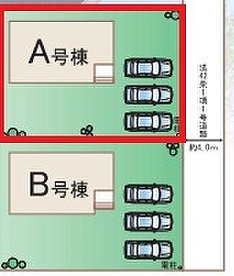 ~カースペース3台分ご用意~ ・3台分のカースペースがございますので、車通勤の方やご来客の多い方にもお勧めのお住まいです。 ・余裕の敷地で余裕の新生活をお過ごしいただけます。