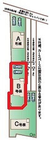 ~カースペース2台分ご用意~ ・2台分のカースペースがございますので、車通勤の方やご来客の多い方にもお勧めのお住まいです。 ・余裕の敷地で余裕の新生活をお過ごしいただけます。