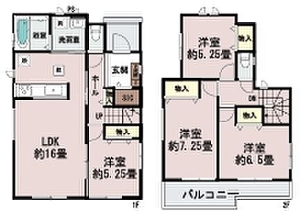 ~収納豊富なプランを採用~ ・シューズインクロークなど収納豊富なプランを採用。 ・今のお住まいと収納力をぜひ比較してみてください。