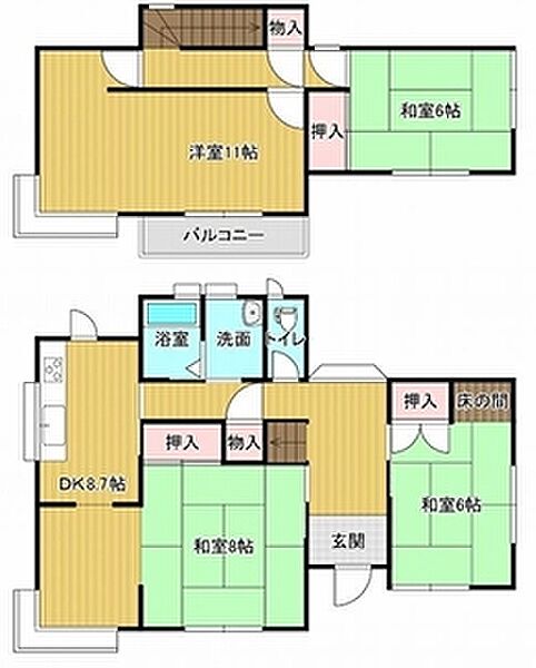 間取り：308000190844