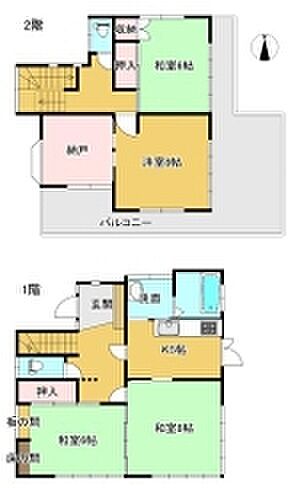 ～使い勝手の良い4Ｋプラン～ ・シンプルで使い勝手が良く、人気の高い4Ｋのプランを採用。 ・収納もしっかりございますので、お家の中がスッキリと片付きます。