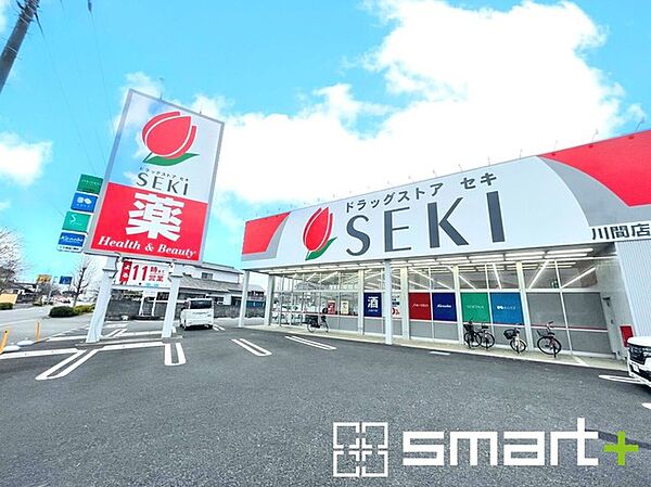 ドラッグストアセキ　川間店（630m）