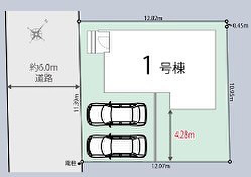 ~カースペース2台分ご用意~ ・2台分のカースペースがございますので、車通勤の方やご来客の多い方にもお勧めのお住まいです。 ・余裕の敷地で余裕の新生活をお過ごしいただけます。