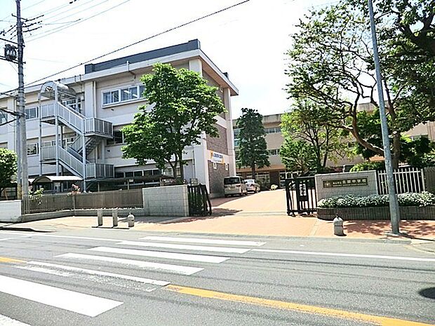 北部中学校(1030m)