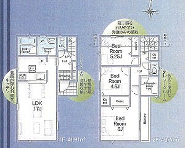 ~「テレワークルーム」のあるお住まい~ ・今の時代に嬉しい「テレワークルーム」をご用意。 ・もちろんお子様の勉強部屋、追加の収納としてのご利用も可能です。