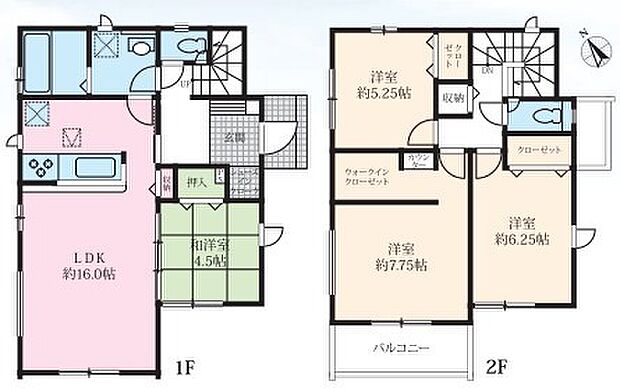 〜収納豊富なプランを採用〜 ・ウォークインクローゼット、シューズインクロークなど収納豊富なプランを採用。 ・今のお住まいと収納力をぜひ比較してみてください。 