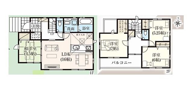 〜収納豊富なプランを採用〜 ・ウォークインクローゼット、シューズインクロークなど収納豊富なプランを採用。 ・今のお住まいと収納力をぜひ比較してみてください。