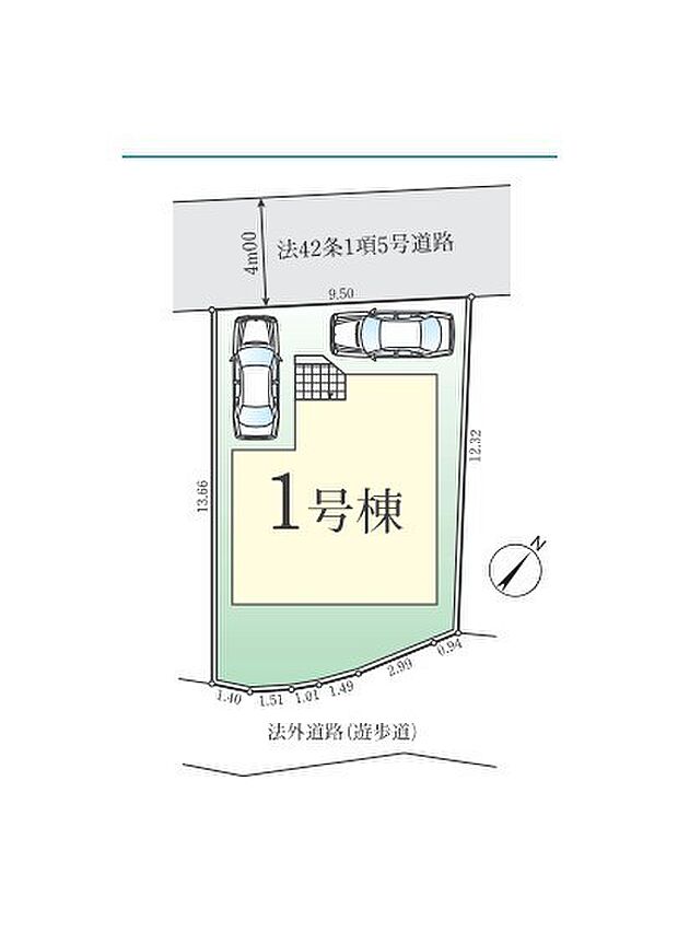 ～カースペース2台分ご用意～ ・2台分のカースペースがございますので、車通勤の方やご来客の多い方にもお勧めのお住まいです。 ・余裕の敷地で余裕の新生活をお過ごしいただけます。 