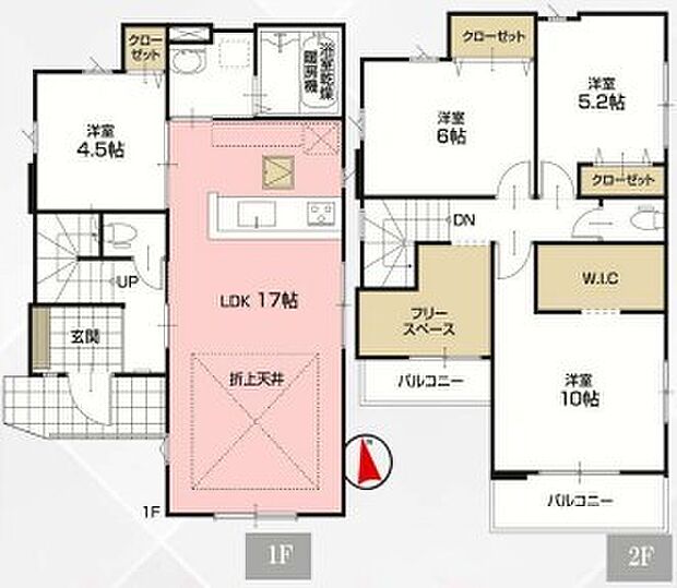 〜水周り集中プランを採用〜 ・キッチン・洗面など水回りを集中させることで家事のしやすい間取。 ・日々の事なので家事導線もご見学の際にぜひチェックしてみてください。 