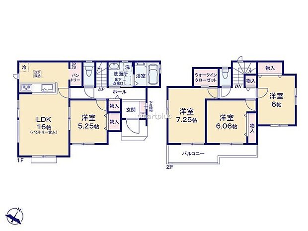 〜収納豊富なプランを採用〜 ・ウォークインクローゼット、パントリーなど収納豊富なプランを採用。 ・今のお住まいと収納力をぜひ比較してみてください。