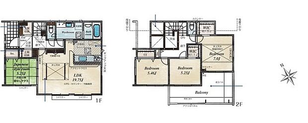 〜水周り集中プランを採用〜 ・キッチン・洗面など水回りを集中させることで家事のしやすい間取。 ・日々の事なので家事導線もご見学の際にぜひチェックしてみてください。