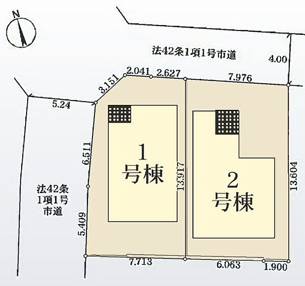 ~陽当りの良い北道路のお住まい~ ・北側道路ですが、南側にLDKがあるので陽当りもしっかりと確保されております。 ・道路側に大きな窓が配置されないので、プライバシーも守られますね。