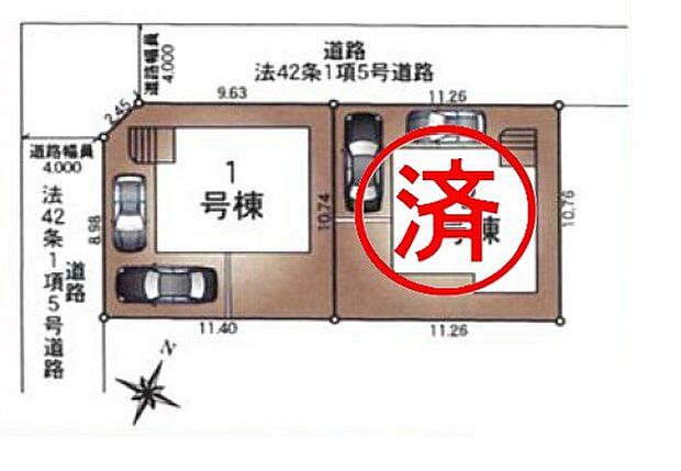 ~カースペース2台分ご用意~ ・2台分のカースペースがございますので、車通勤の方やご来客の多い方にもお勧めのお住まいです。 ・余裕の敷地で余裕の新生活をお過ごしいただけます。