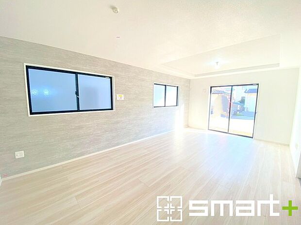 〜家具の配置がしやすい間取〜 ・ＬＤＫはリビングとダイニングの境目が分かりやすくなっており、家具の配置がしやすい造り。 ・どんなインテリアにするか考えるだけでも楽しくなりますね。 