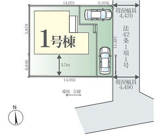 〜カースペース2台分ご用意〜 ・2台分のカースペースがございますので、車通勤の方やご来客の多い方にもお勧めのお住まいです。 ・余裕の敷地で余裕の新生活をお過ごしいただけます。 