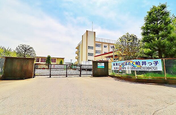 市川市立柏井小学校（180m）