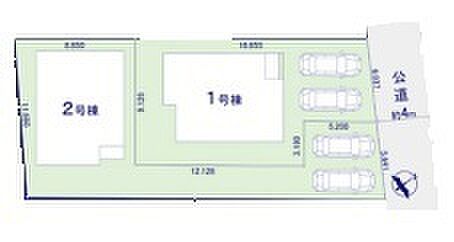 〜カースペース2台分確保〜 ・各棟カースペースが2台分ございますので、車通勤の方にもお勧めのプランとなっております。 ・余裕の敷地で余裕のある新生活をお過ごしいただけます。 