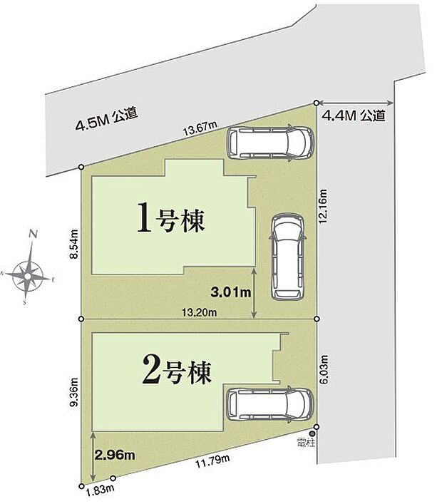~カースペースもしっかり確保~ ・各棟敷地内にカースペースをご用意しておりますので、お車をご利用の方にもお勧めです。 ・カースペースのサイズなど、ご内覧の際に合わせてご確認くださいませ。