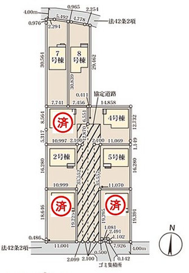 ～カースペースもしっかり確保～ ・各棟敷地内にカースペースをご用意しておりますので、お車をご利用の方にもお勧めです。 ・カースペースのサイズなど、ご内覧の際に合わせてご確認くださいませ。 