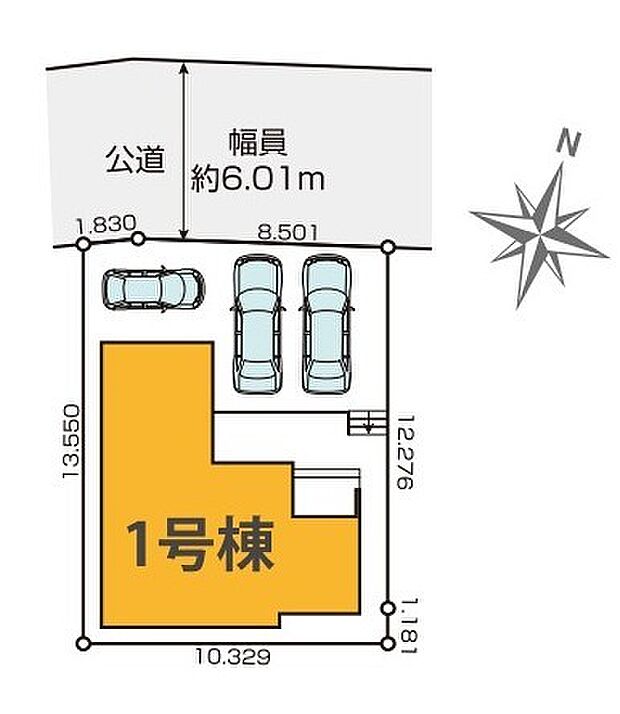 ~カースペース3台分ご用意~ ・3台分のカースペースがございますので、車通勤の方やご来客の多い方にもお勧めのお住まいです。 ・余裕の敷地で余裕の新生活をお過ごしいただけます。