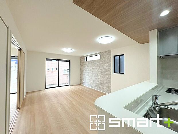 ~家具の配置がしやすい間取~ ・LDKはリビングとダイニングの境目が分かりやすくなっており、家具の配置がしやすい造り。 ・どんなインテリアにするか考えるだけでも楽しくなりますね。