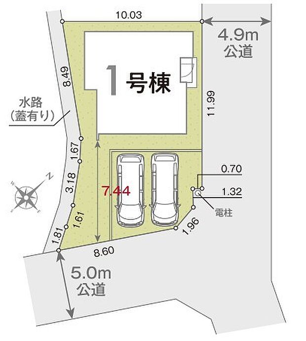 ~カースペース2台分ご用意~ ・2台分のカースペースがございますので、車通勤の方やご来客の多い方にもお勧めのお住まいです。 ・余裕の敷地で余裕の新生活をお過ごしいただけます。