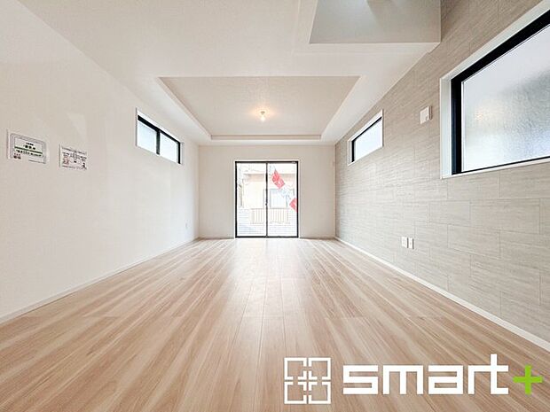 ～家具の配置がしやすい間取～ ・ＬＤＫはリビングとダイニングの境目が分かりやすくなっており、家具の配置がしやすい造り。 ・どんなインテリアにするか考えるだけでも楽しくなりますね。 