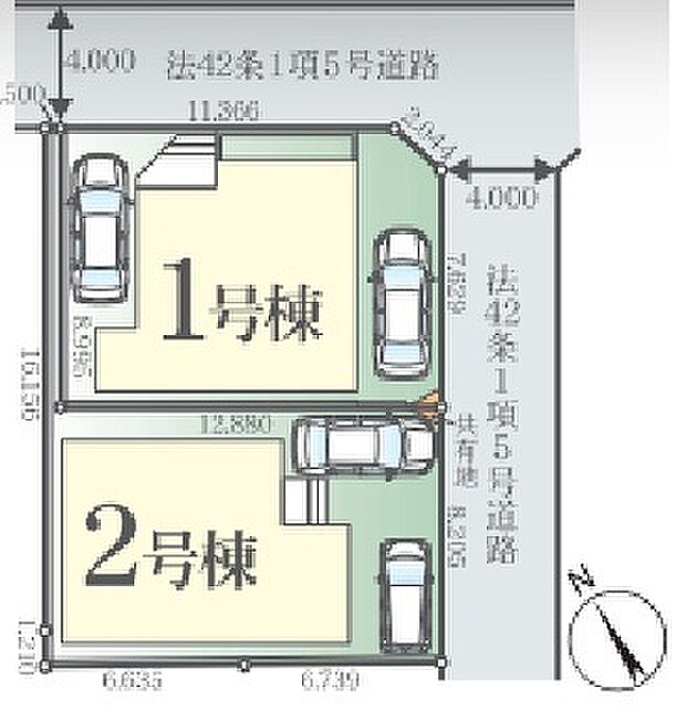 ～カースペース2台分ご用意～ ・2台分のカースペースがございますので、車通勤の方やご来客の多い方にもお勧めのお住まいです。 ・余裕の敷地で余裕の新生活をお過ごしいただけます。 