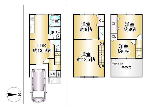 間取り：326000272546