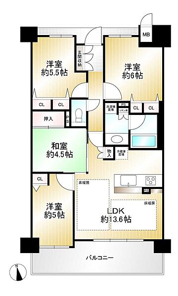 間取り：326000232003