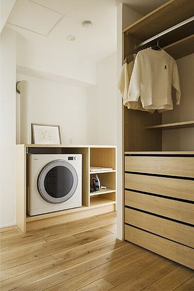 マンションでの導入が難しいとされるガス乾燥機「乾太くん」を設置しました。忙しい毎日の家事効率を良くし、時間にゆとりをもたらします。