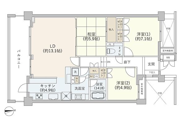 間取り：313004911407