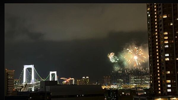 花火も見れます