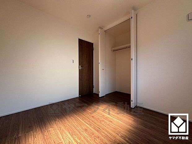 全居室に収納がございますので、お部屋の広さを最大限に活用できます。