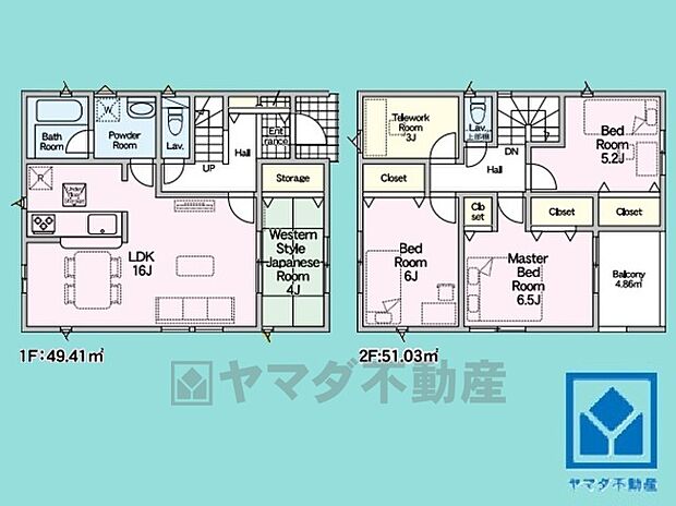 4LDK、土地面積111.17平米、建物面積95.58平米、木造2階建。2025年10月完成済。当日案内も可能ですのでぜひお問い合わせください。事前にご予約頂きましたら営業時間外のご案内等も可能です。
