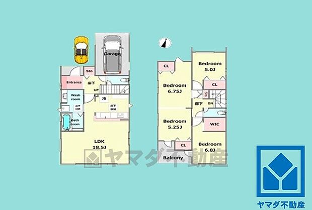 3LDK、土地面積104.40平米、建物面積109.79平米、木造2階建。2026年1月下旬完成予定。