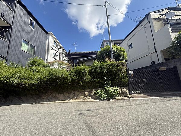 南側から見た現地です！