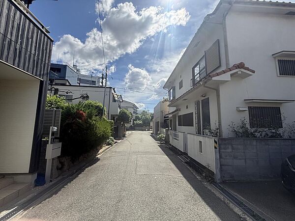 前面道路です！西側から撮影！