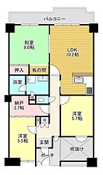 間取図画像 3SLDK