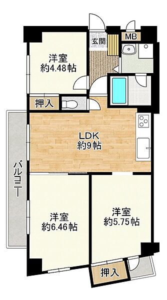 間取り：327001693200