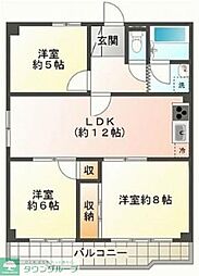 間取図画像 3LDK