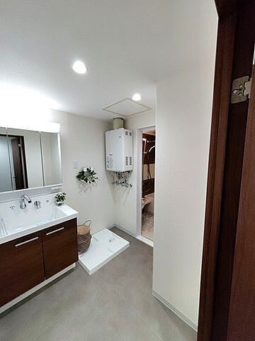 洗面 セザール月寒西 1階/-